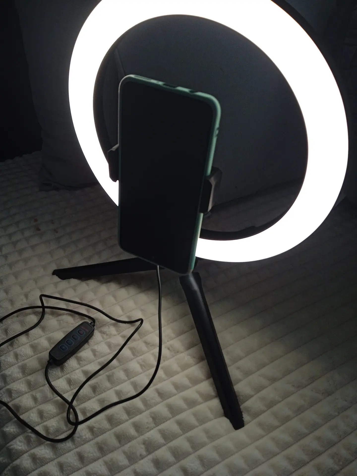 Ring Light Anel 26 cm e Tripé 14 cm Para directo ou influencier 6