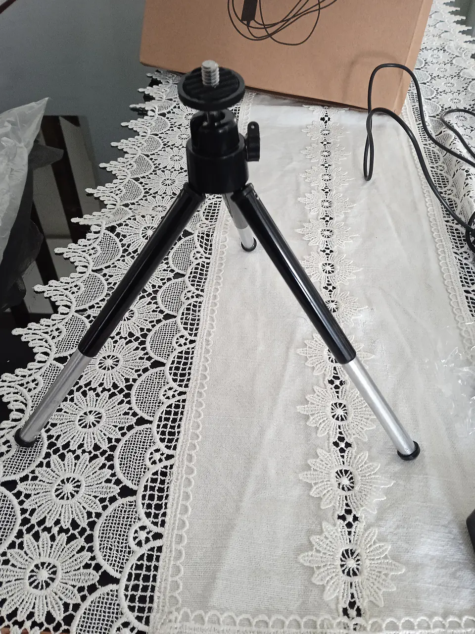 Ring Light Anel 26 cm e Tripé 14 cm Para directo ou influencier 9