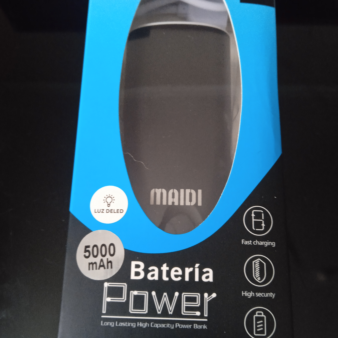 Power Bank de 5000 mAh com - Várias Cores 1