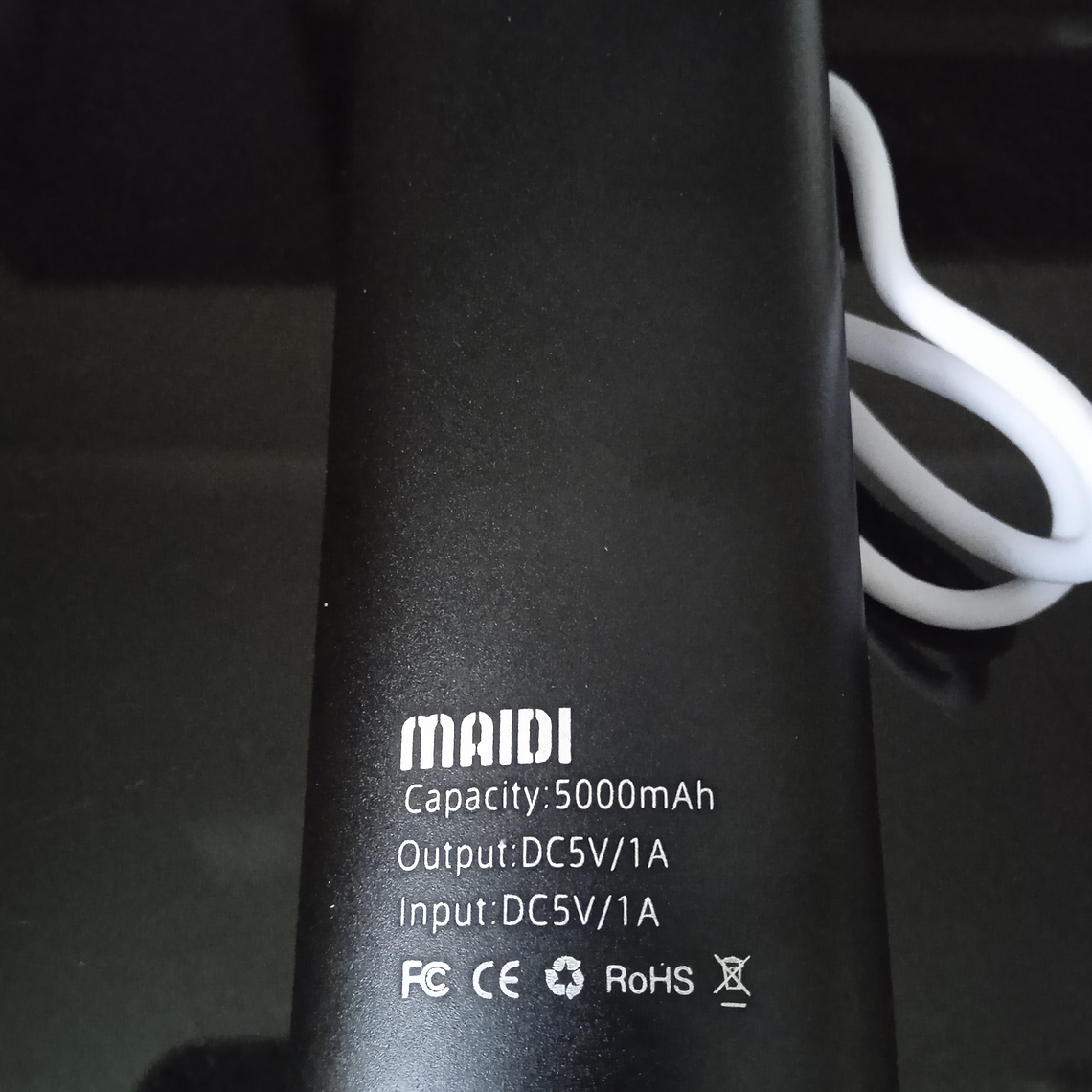 Power Bank de 5000 mAh com - Várias Cores 4