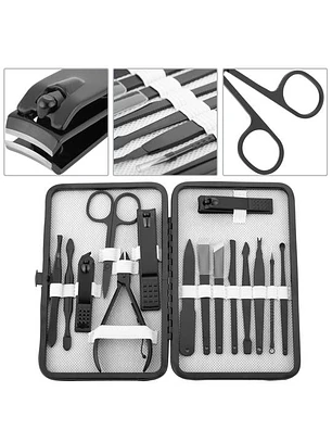 Conjunto profissional de manicure e pedicure 15pcs