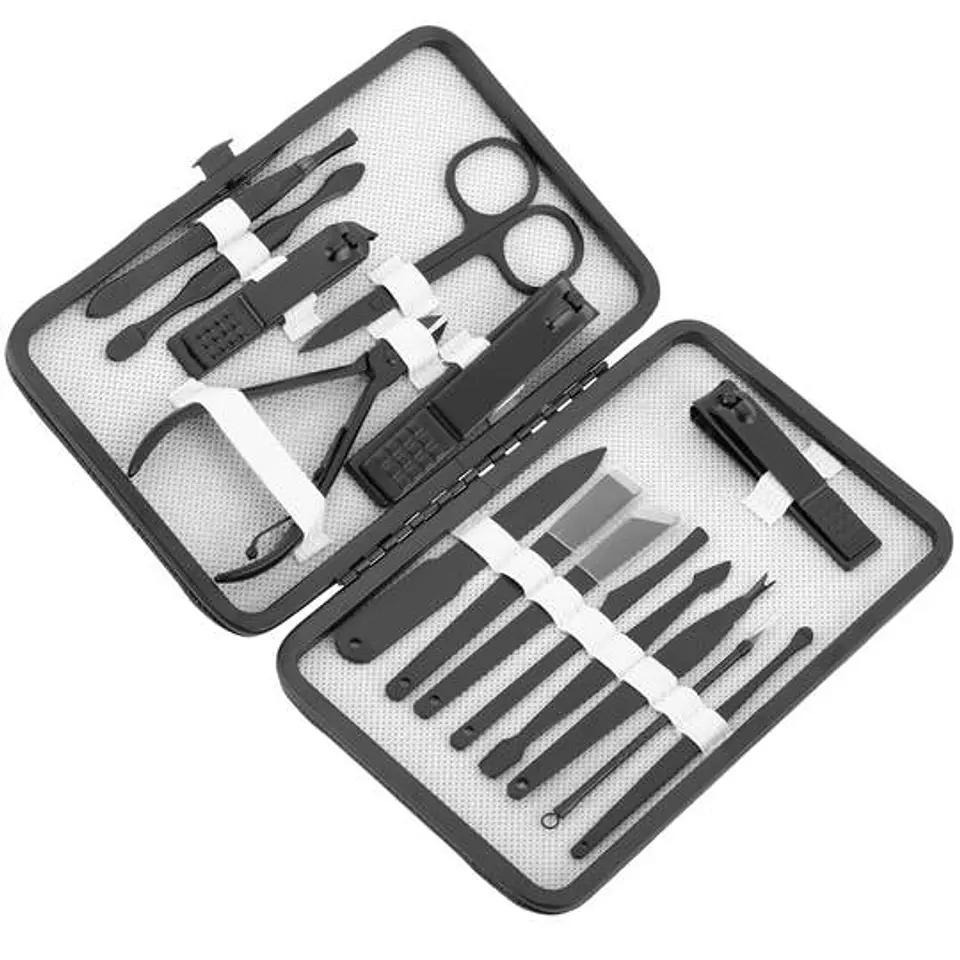 Conjunto profissional de manicure e pedicure 15pcs 3