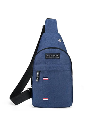 Mochila prática azul