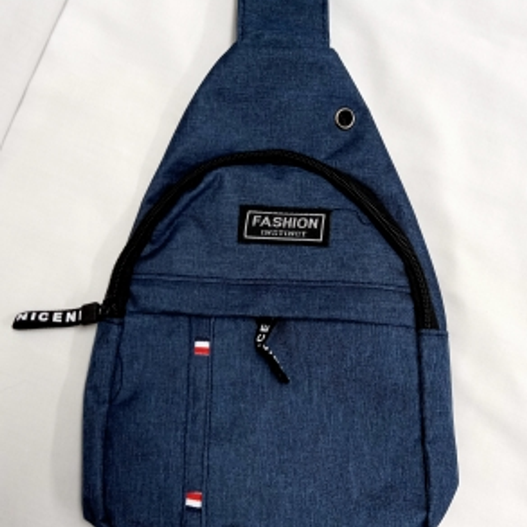 Mochila prática azul 4