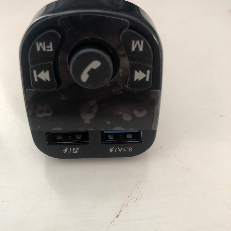 Kit mãos livres e mp3 e bluetooth para carro 7