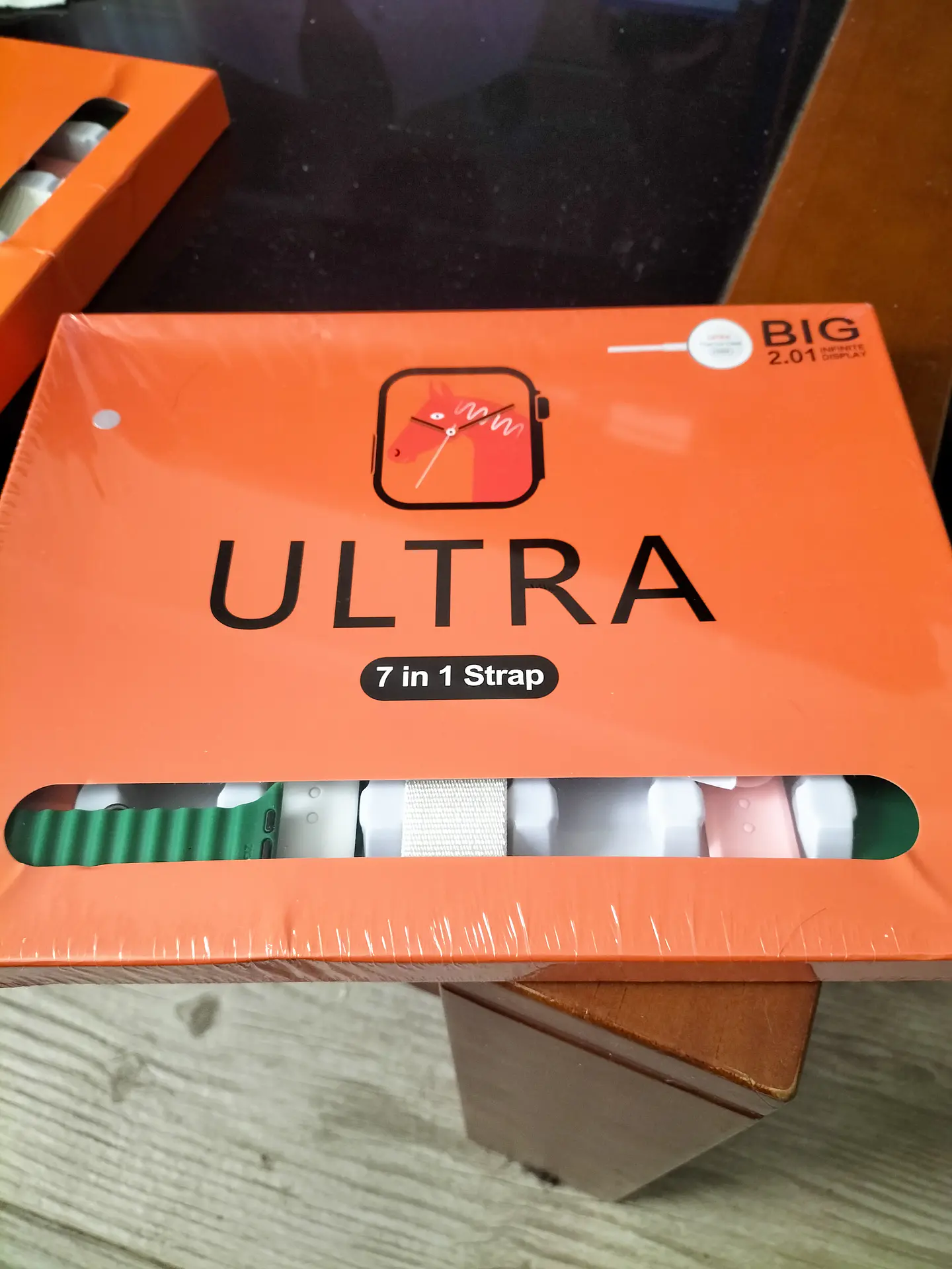 Smartwatch ultra com 7 braceletes 1
