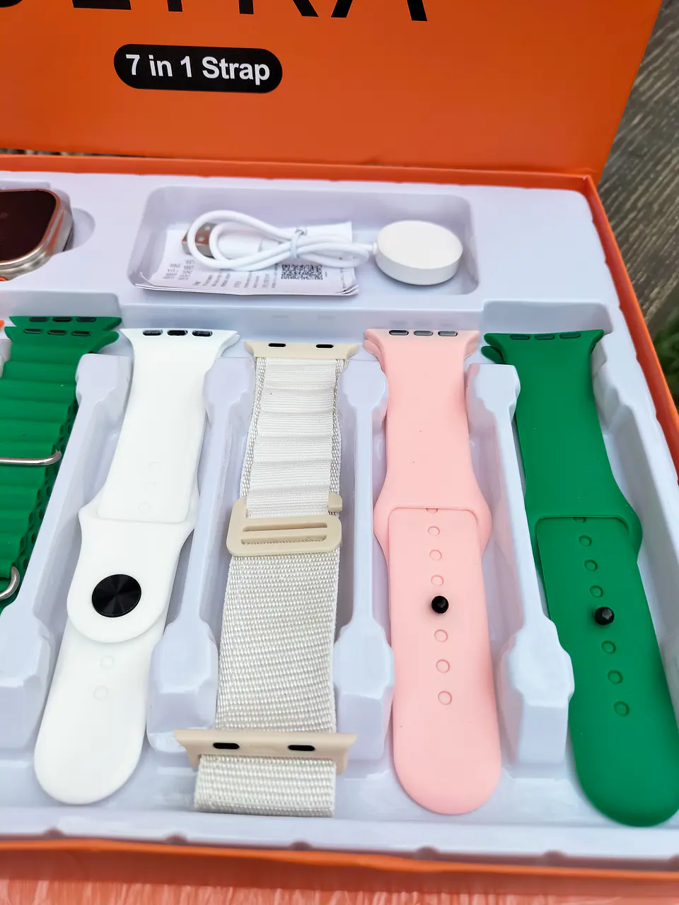 Smartwatch ultra com 7 braceletes 4