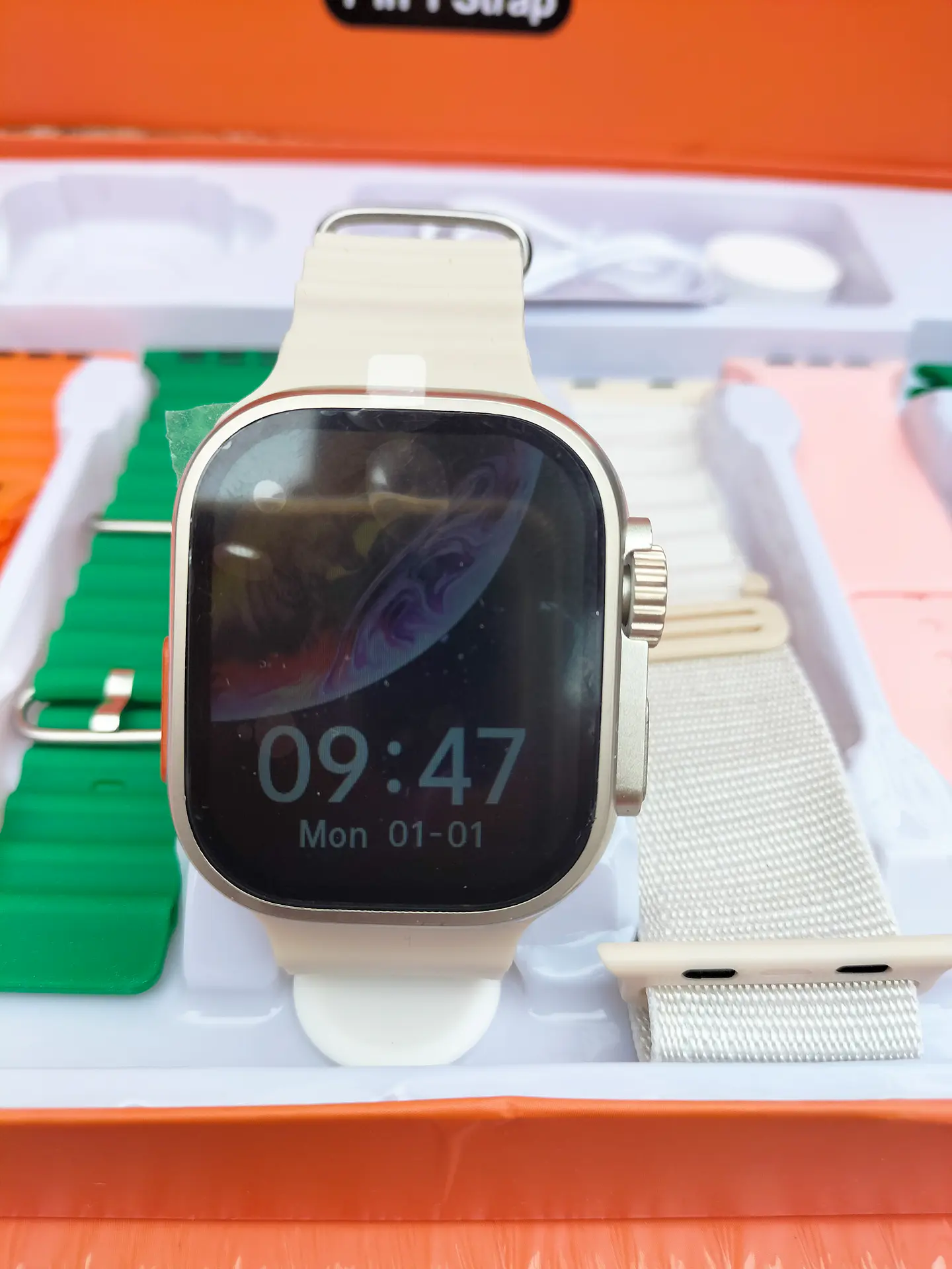 Smartwatch ultra com 7 braceletes 6