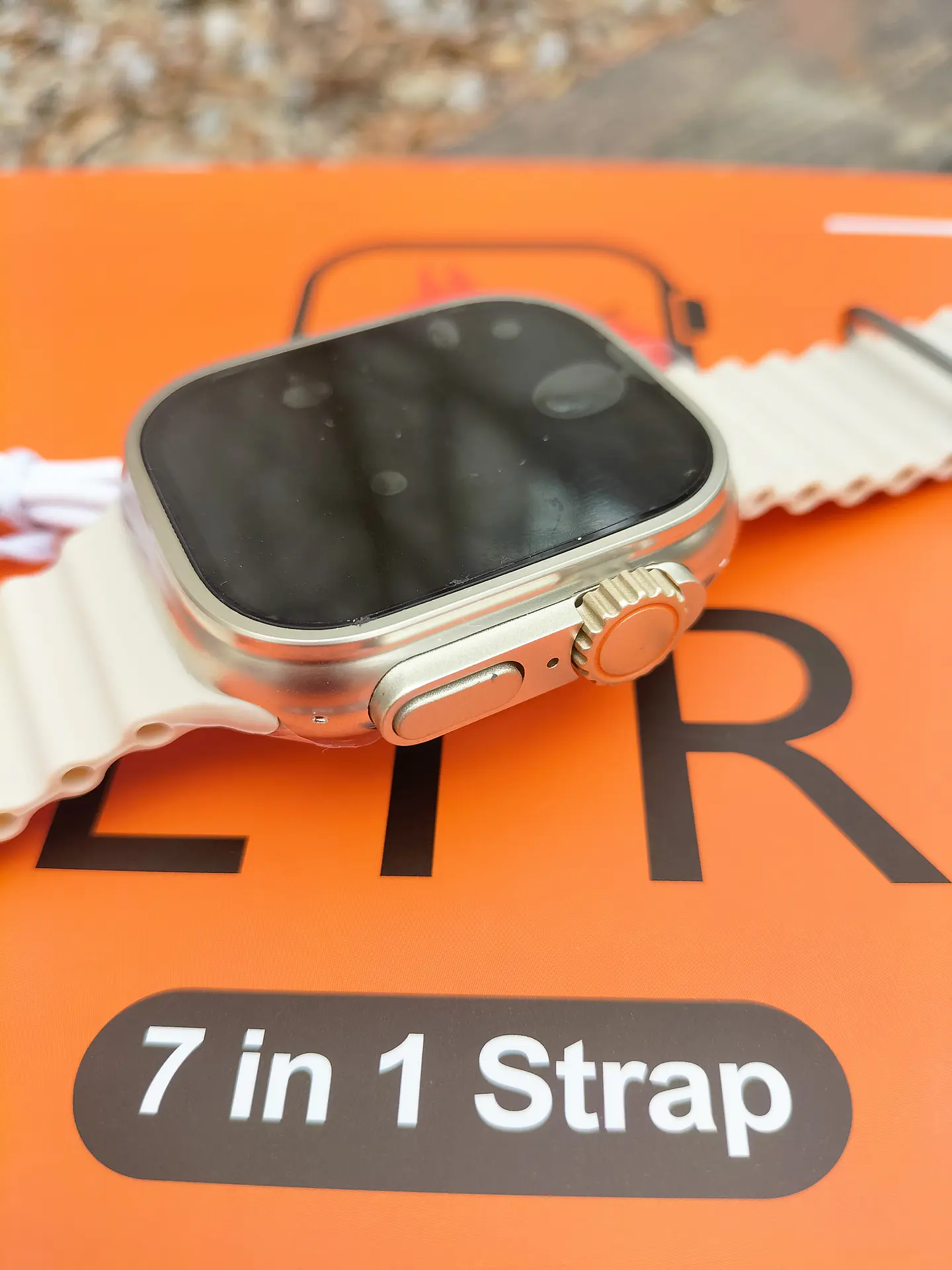 Smartwatch ultra com 7 braceletes 8