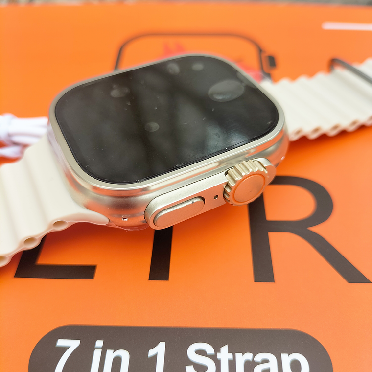 Smartwatch ultra com 7 braceletes 8