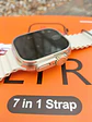 Smartwatch ultra com 7 braceletes - Thumbnail 8