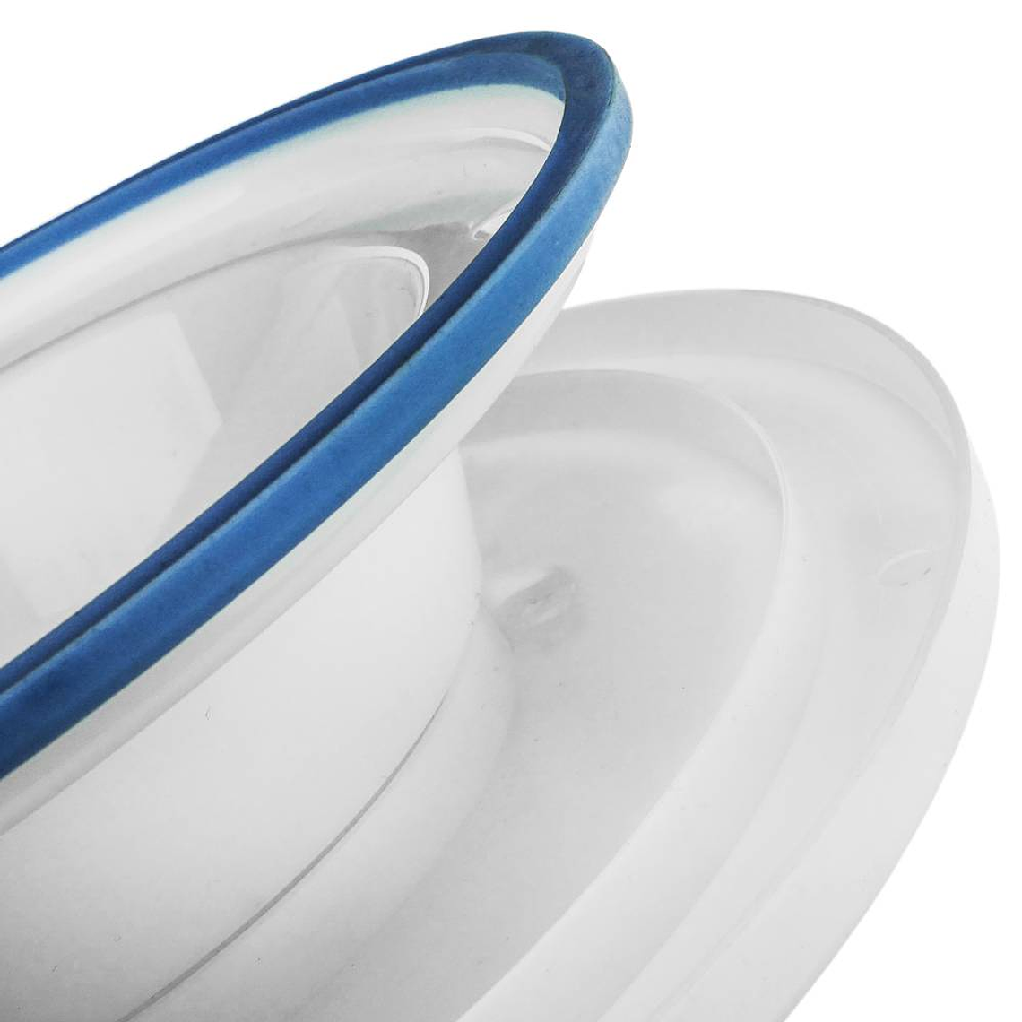 Base giratória para bolos de 28 cm com 6 espátulas. Plataforma giratória branca 9