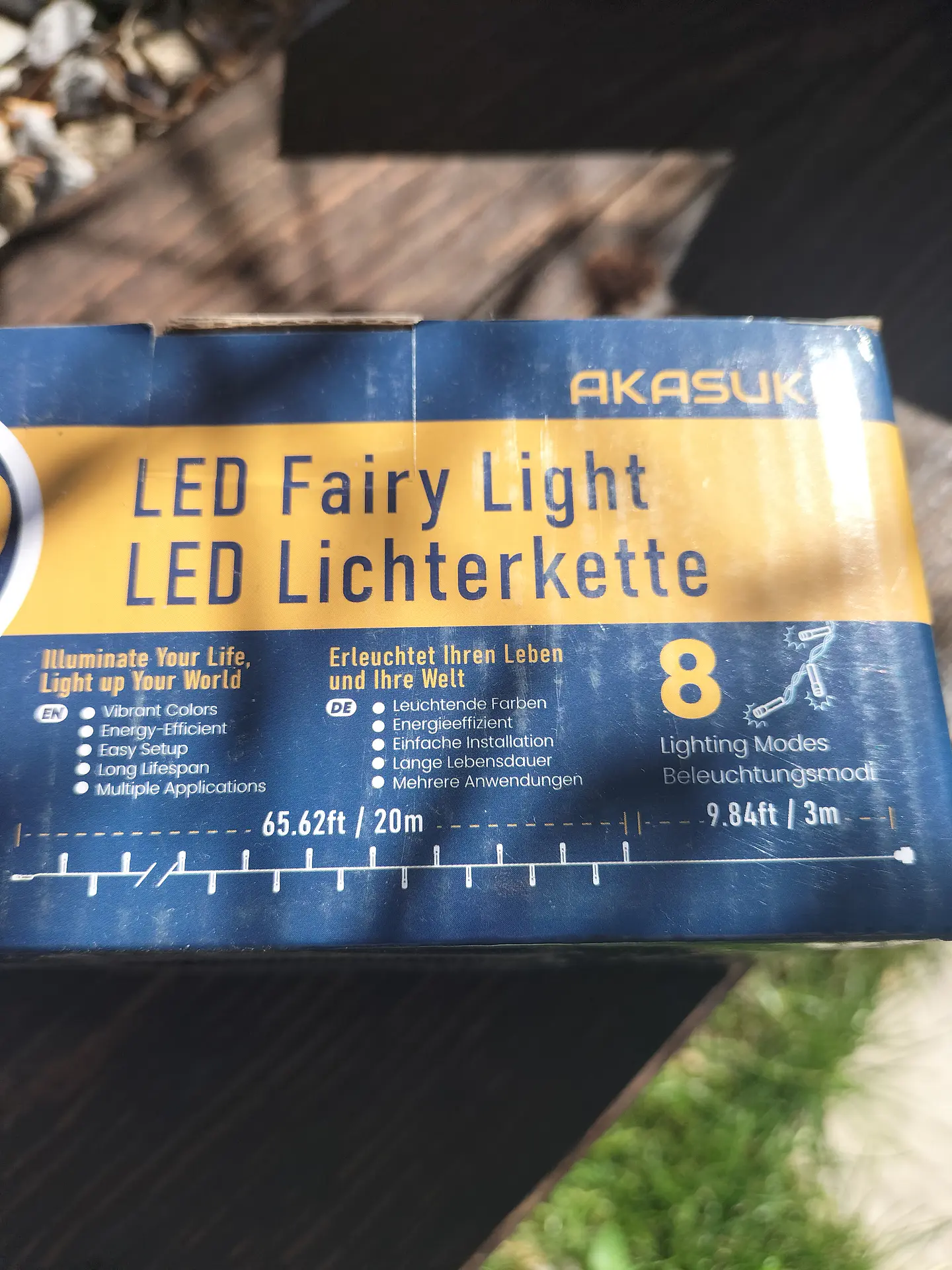 Luz em fita com 200 LED's interior ou exterior 4