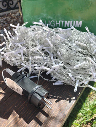 Cortina com 500leds 28mt