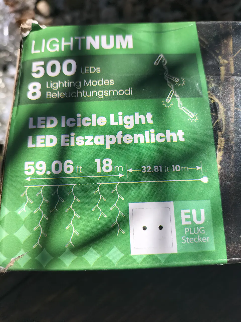 Cortina com 500leds 28mt 5