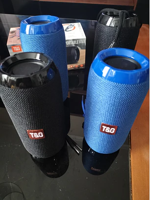 COLUNA SEM FIO BLUETOOTH T&G TG-117 TF