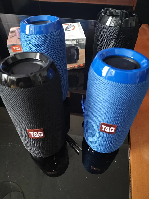 COLUNA SEM FIO BLUETOOTH T&G TG-117 TF