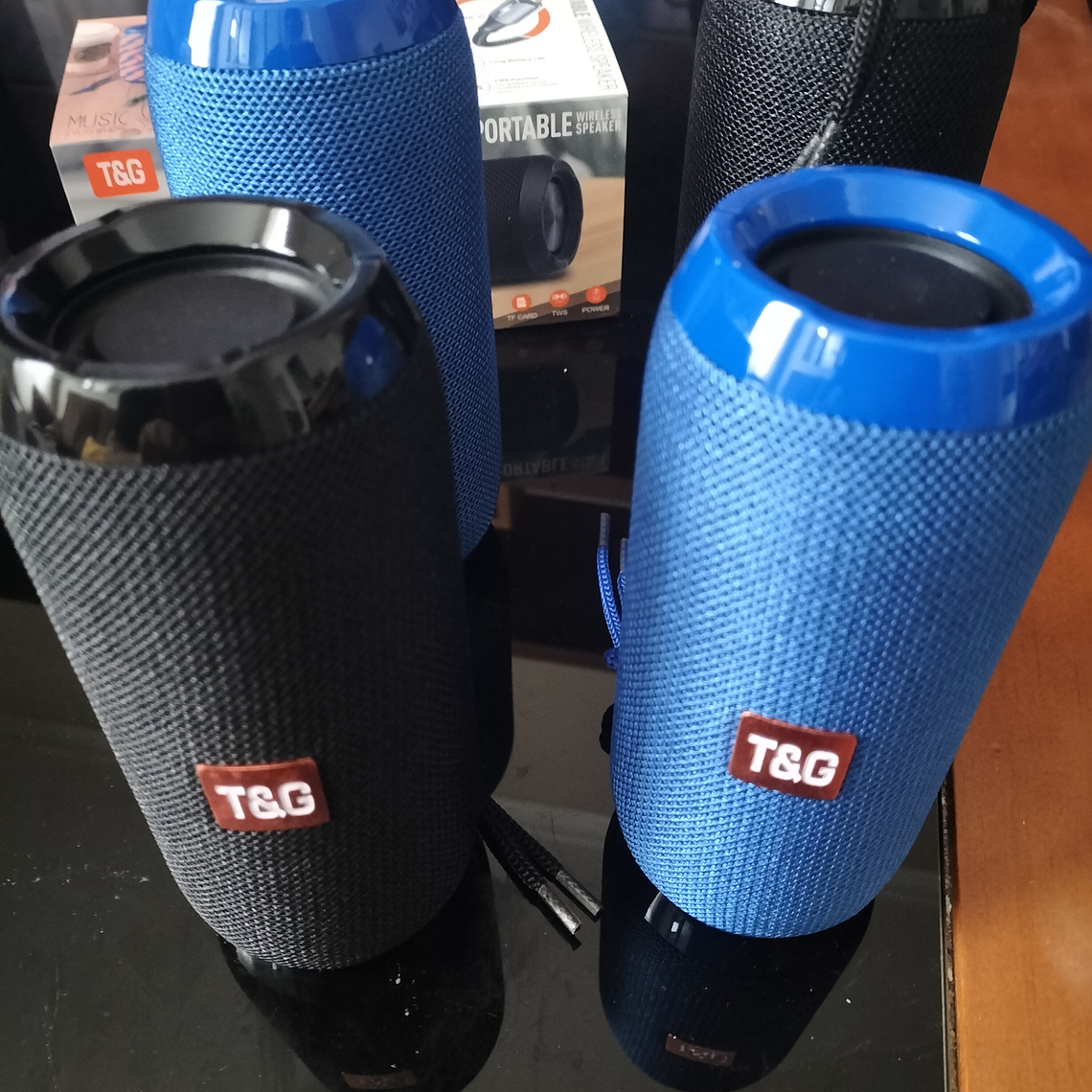 COLUNA SEM FIO BLUETOOTH T&G TG-117 TF 1