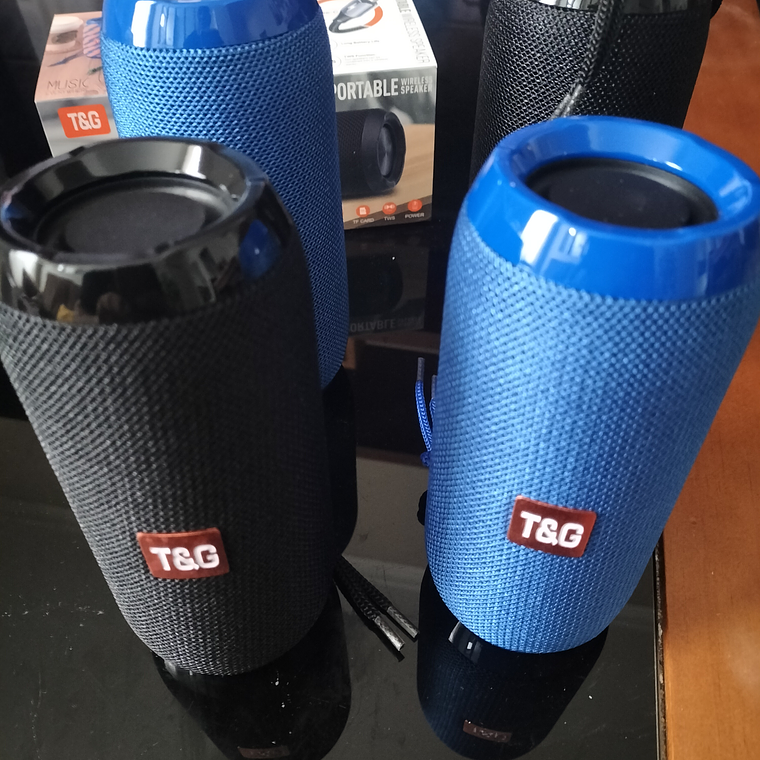 COLUNA SEM FIO BLUETOOTH T&G TG-117 TF 1