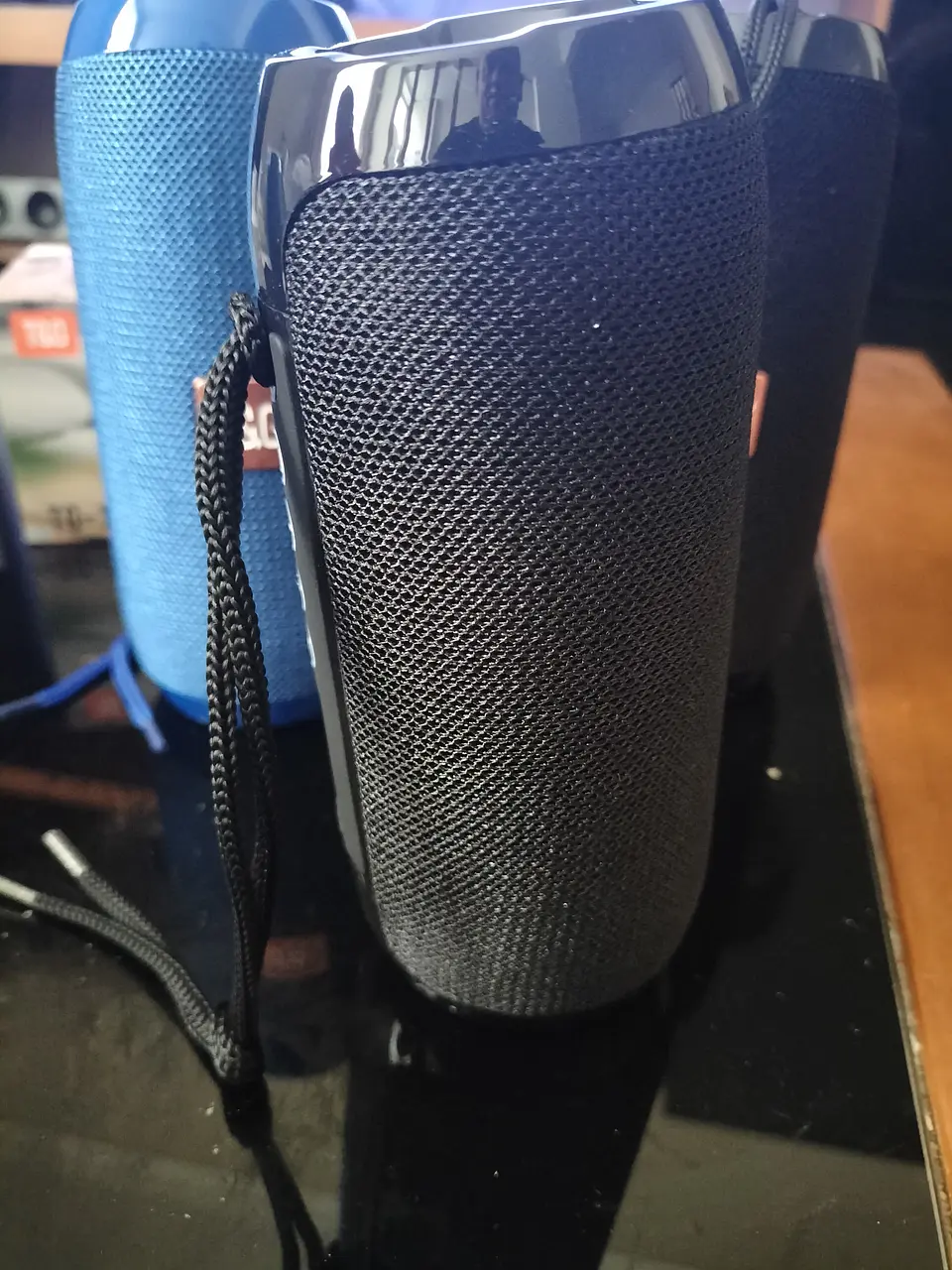 COLUNA SEM FIO BLUETOOTH T&G TG-117 TF 4