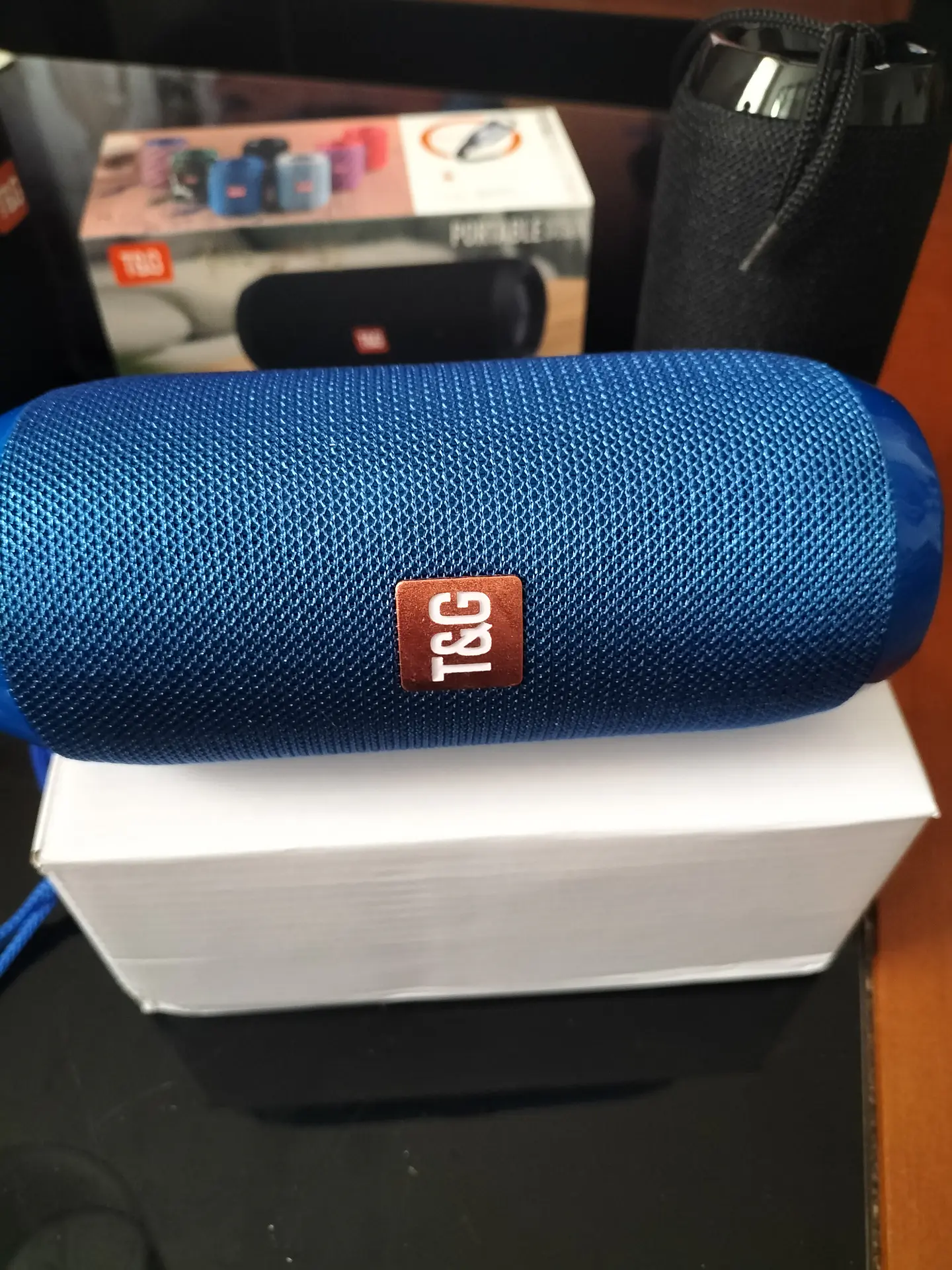 COLUNA SEM FIO BLUETOOTH T&G TG-117 TF 5