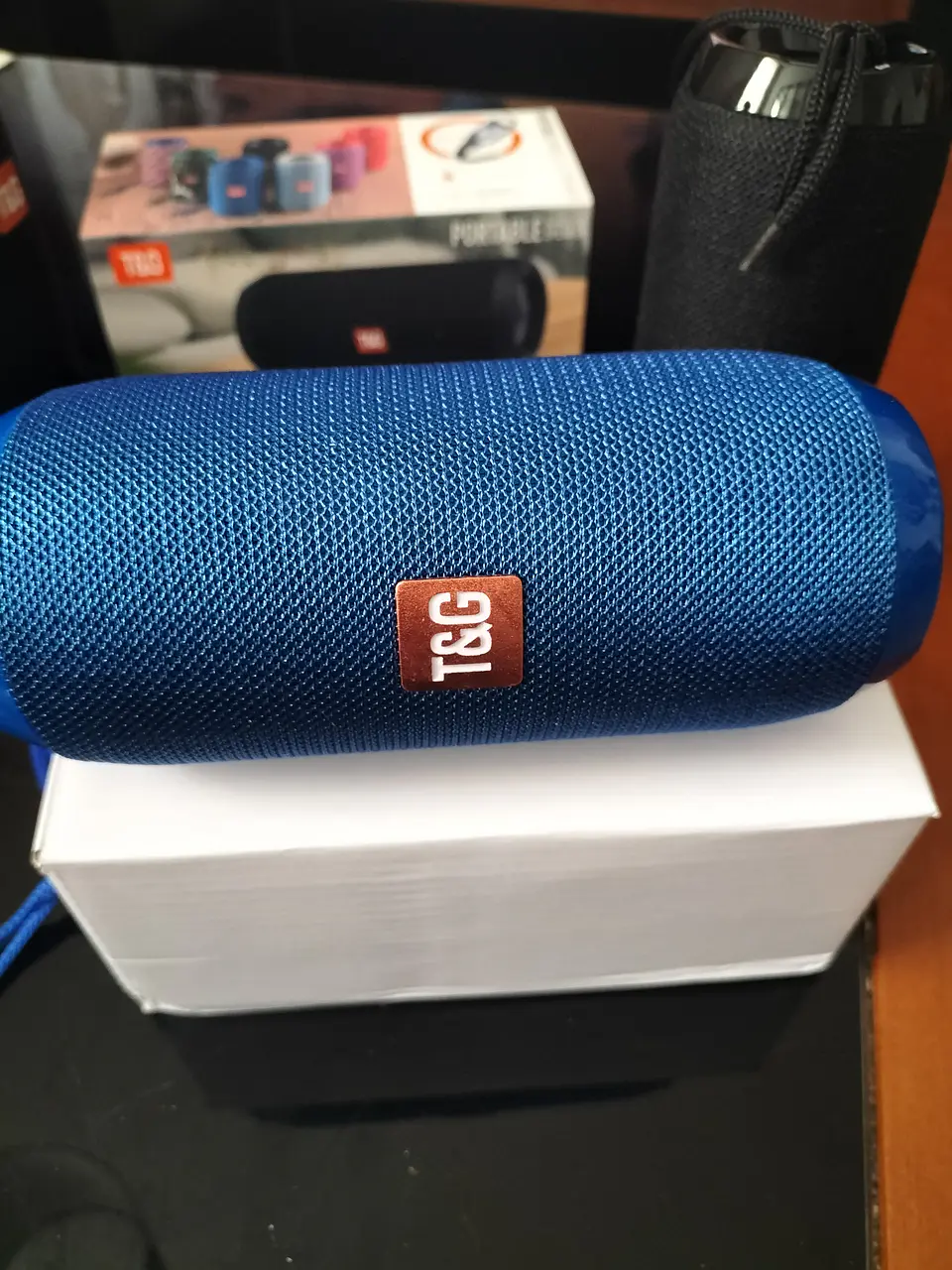 COLUNA SEM FIO BLUETOOTH T&G TG-117 TF 5