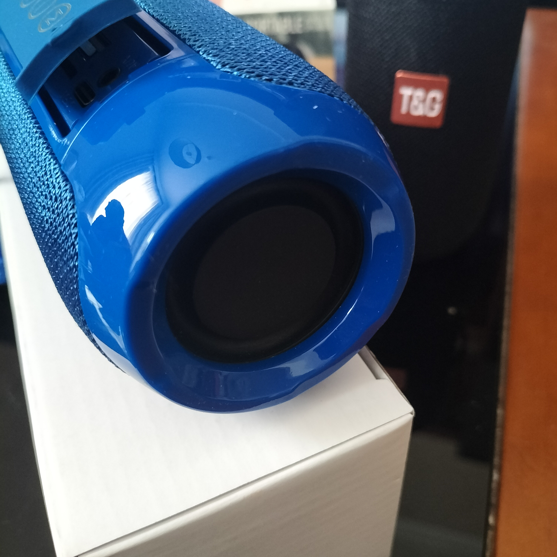 COLUNA SEM FIO BLUETOOTH T&G TG-117 TF 6