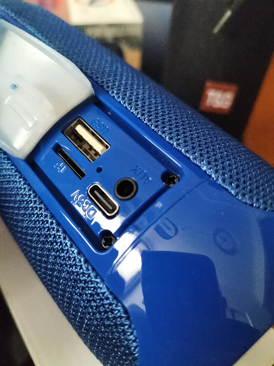 COLUNA SEM FIO BLUETOOTH T&G TG-117 TF 7