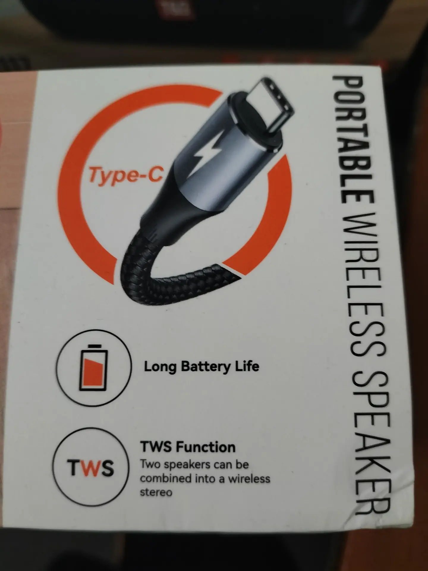 COLUNA SEM FIO BLUETOOTH T&G TG-117 TF 8