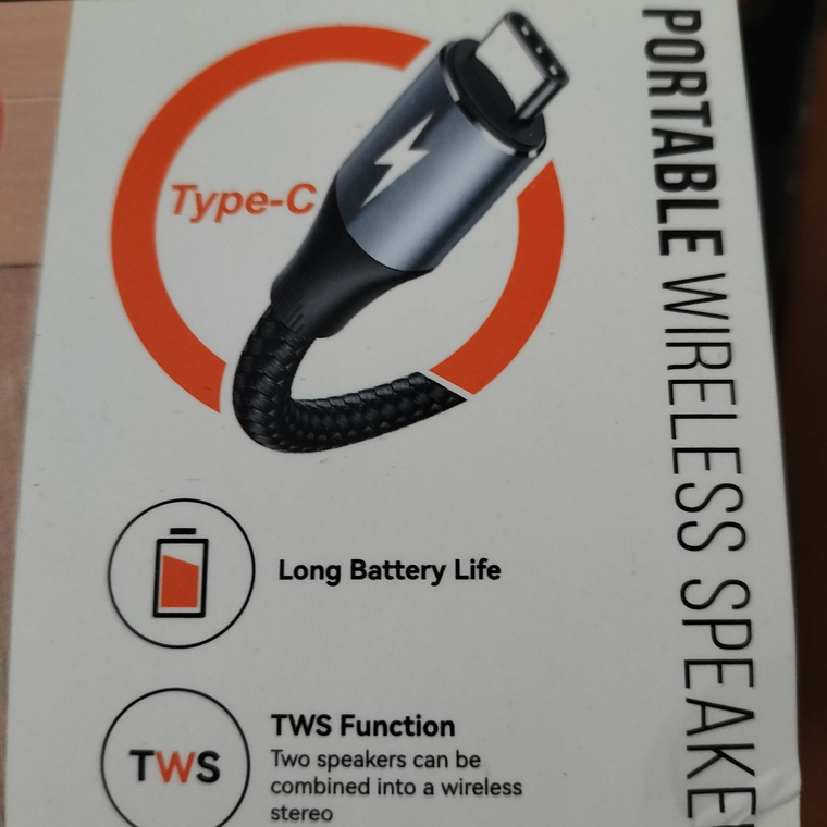 COLUNA SEM FIO BLUETOOTH T&G TG-117 TF 8