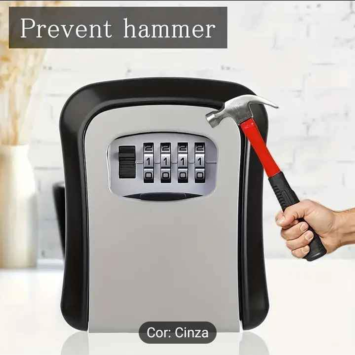 Caixa de Segurança Compacta à Prova d'Água em PVC com Código 3