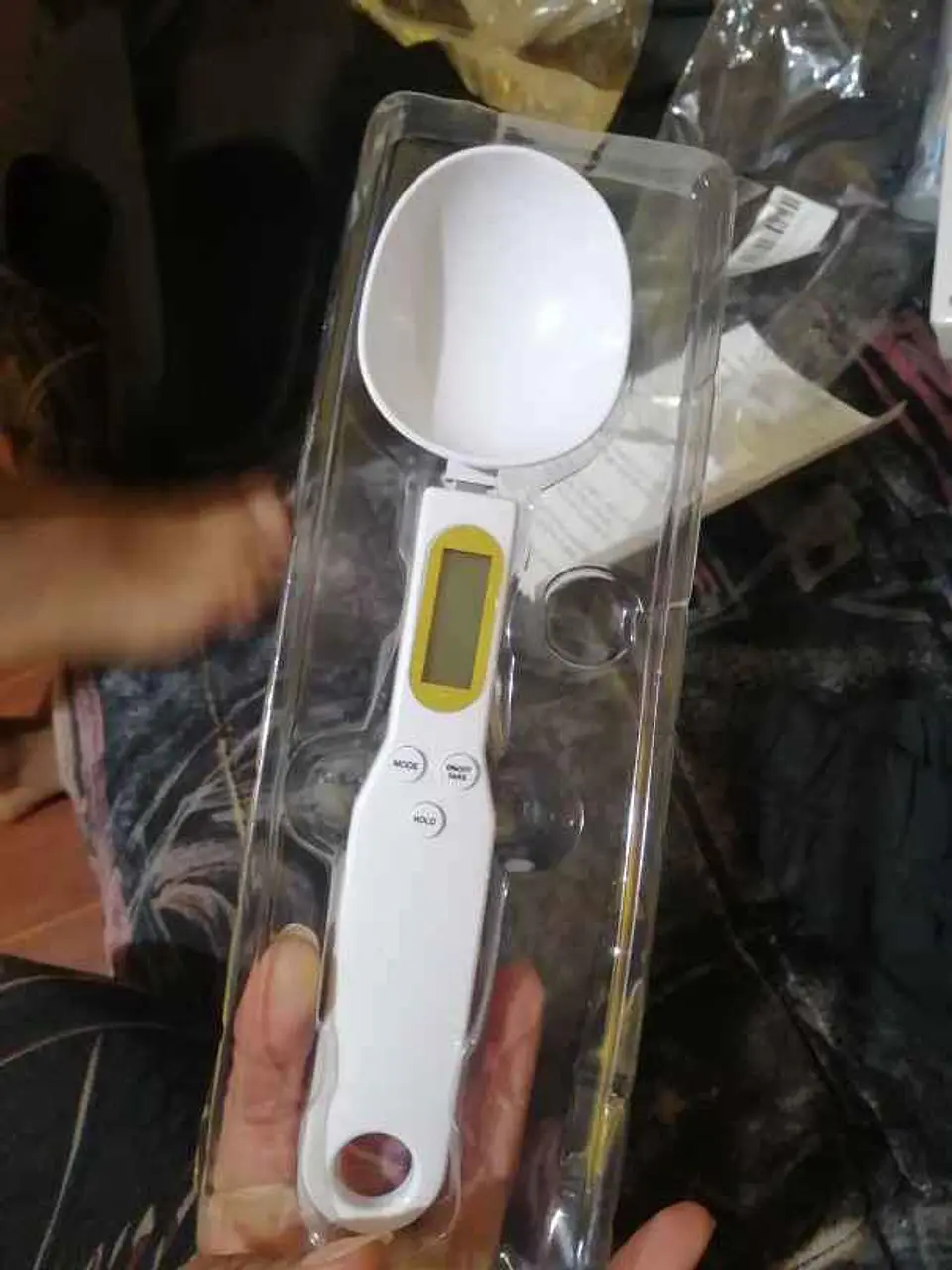 Balança eletrônica de cozinha com display LCD 7