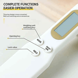 Balança eletrônica de cozinha com display LCD