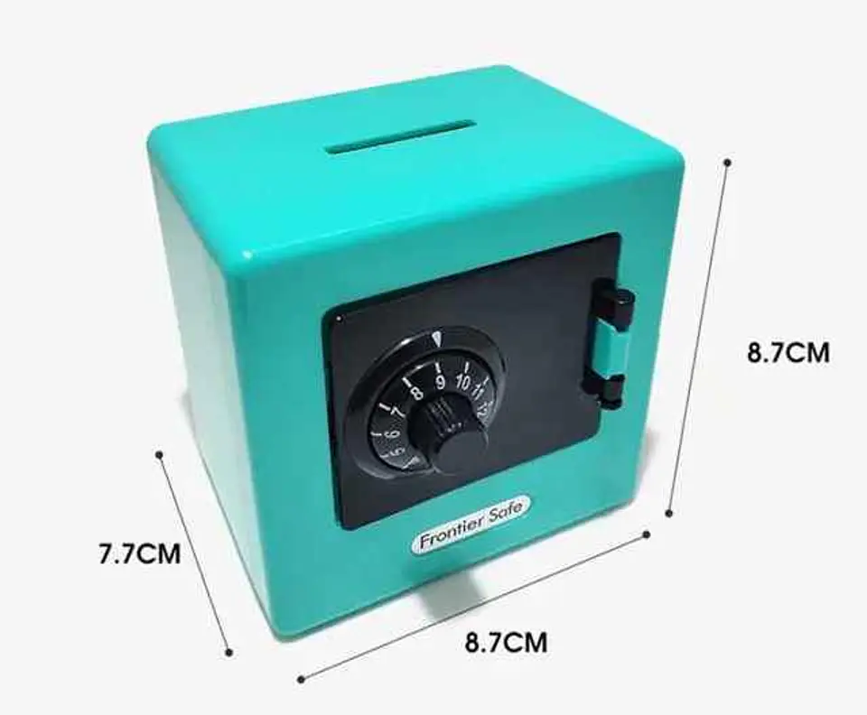 Mini cofre de segurança com código para crianças 4