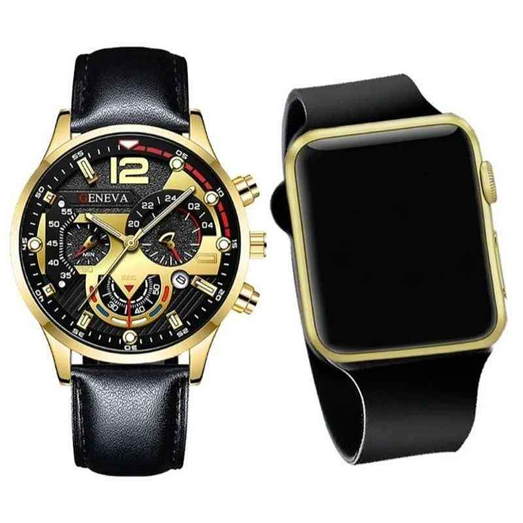 RELÓGIOS ELÉTRÔNICOS, QUARTZO DIGITAL COM LED Novo 1