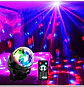 Luzes aclivadas por som para festas com comando - Thumbnail 1