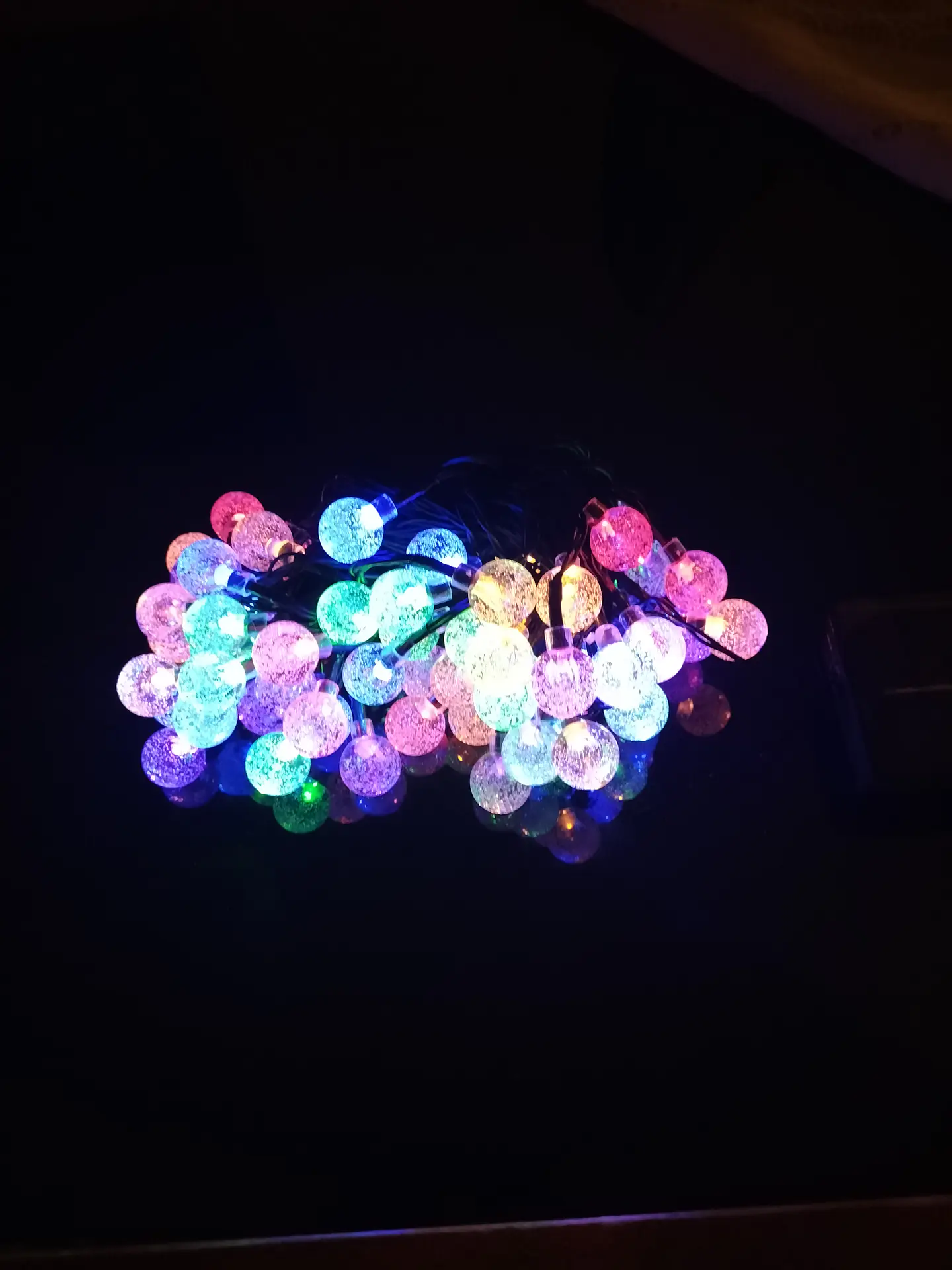 Bolas de Natal RGB 11M 60 LEDs 8 modos à prova d'água 3
