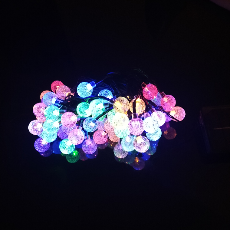 Bolas de Natal RGB 11M 60 LEDs 8 modos à prova d'água 3