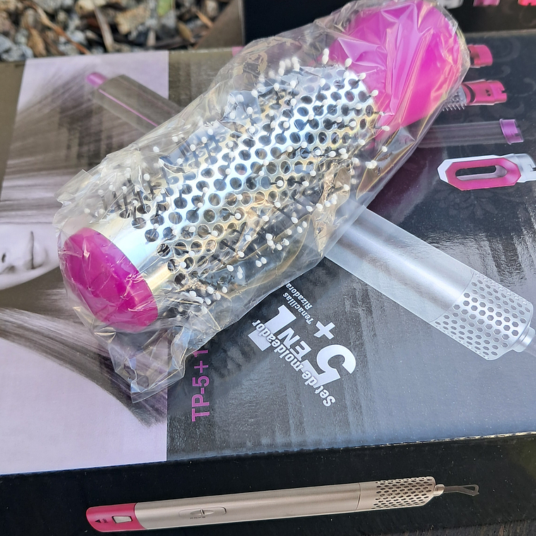 Alisadora de cabelo 5 em 1 4