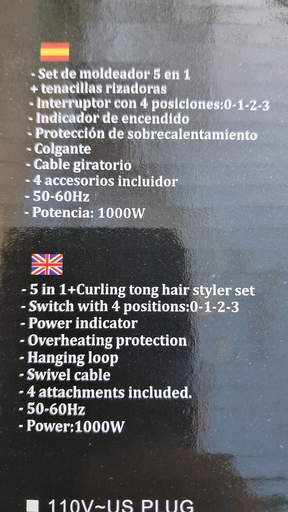 Alisadora de cabelo 5 em 1 10