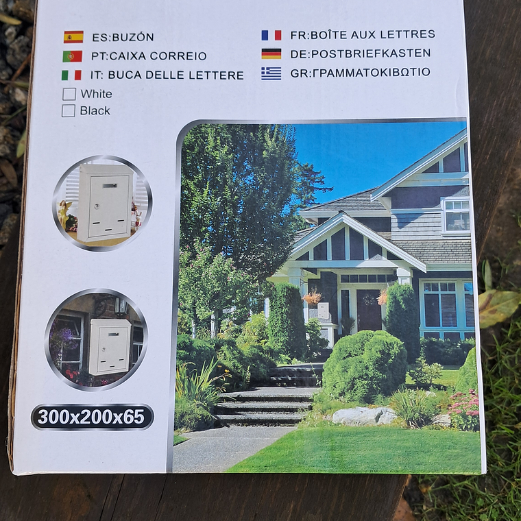 Caixa de correio moderna nova 6