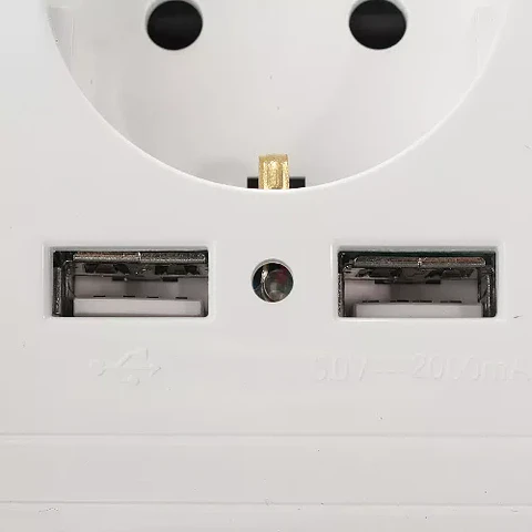 Tomada de parede com 2 USB