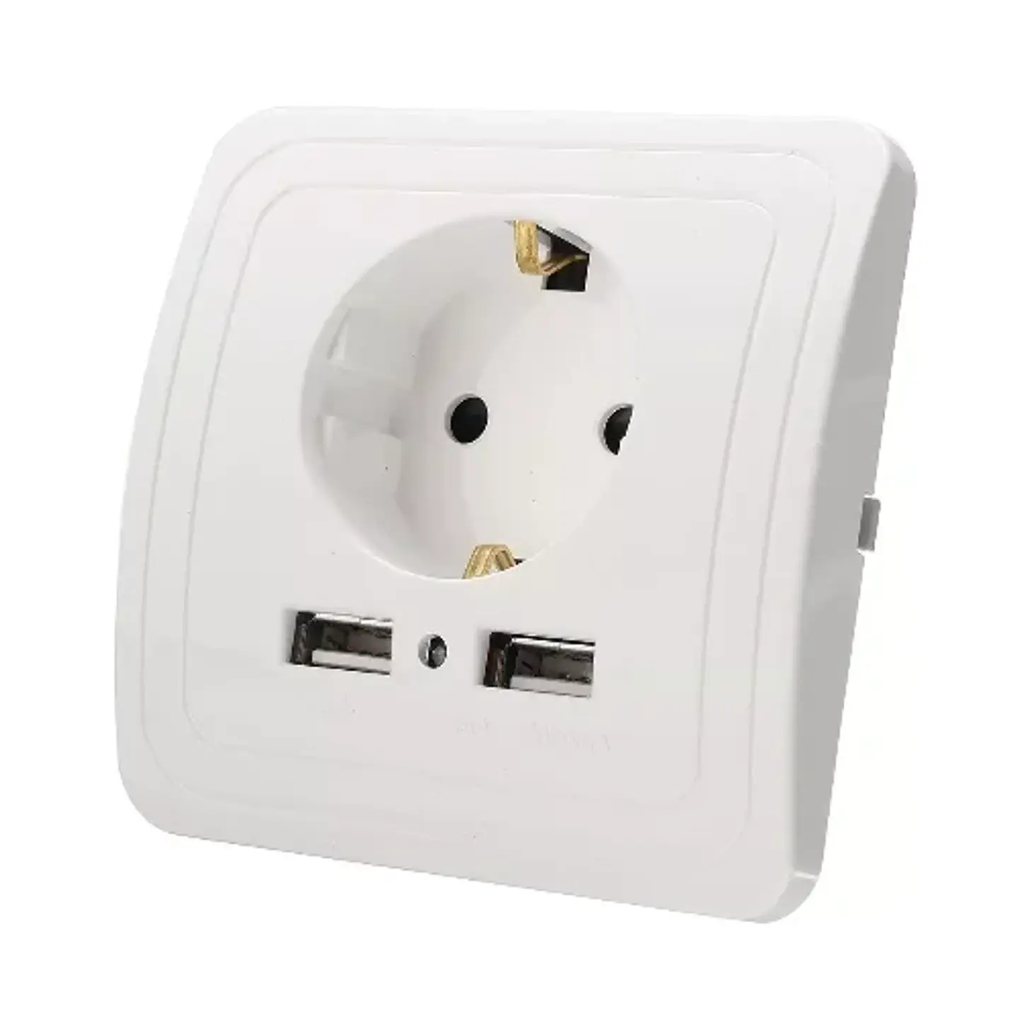 Tomada de parede com 2 USB 4