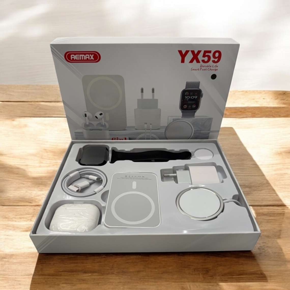 Conjunto Smartwatch 6 em 1 - Aemax YX59 1