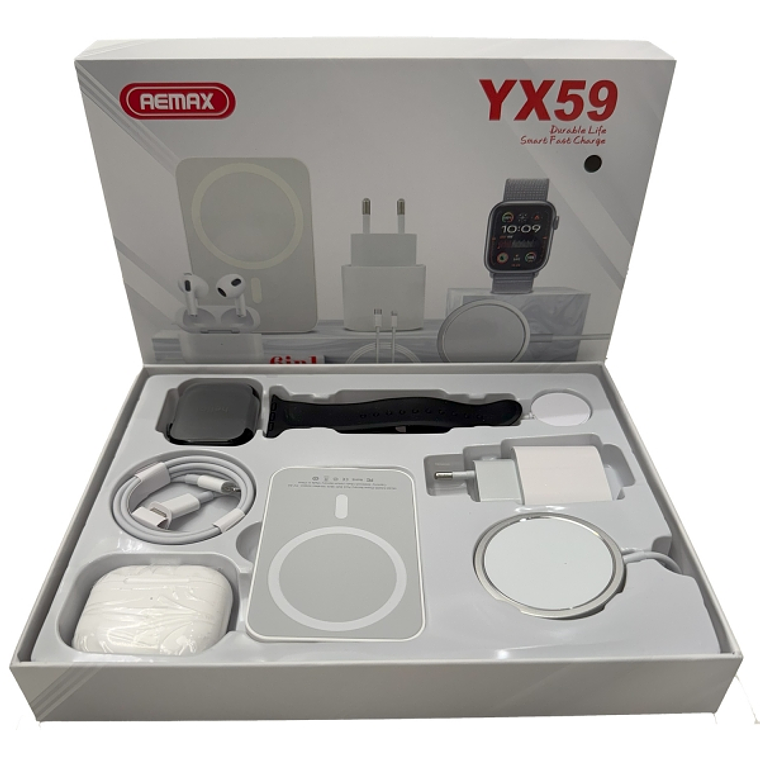 Conjunto Smartwatch 6 em 1 - Aemax YX59 4