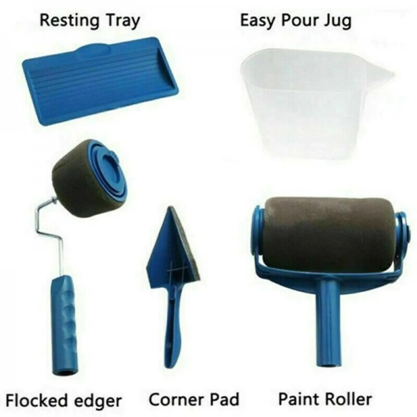 Conjunto Rolos de Pintura Anti-gota 8 peças  4