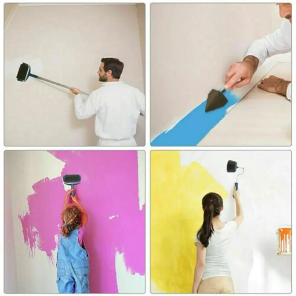 Conjunto Rolos de Pintura Anti-gota 8 peças  6