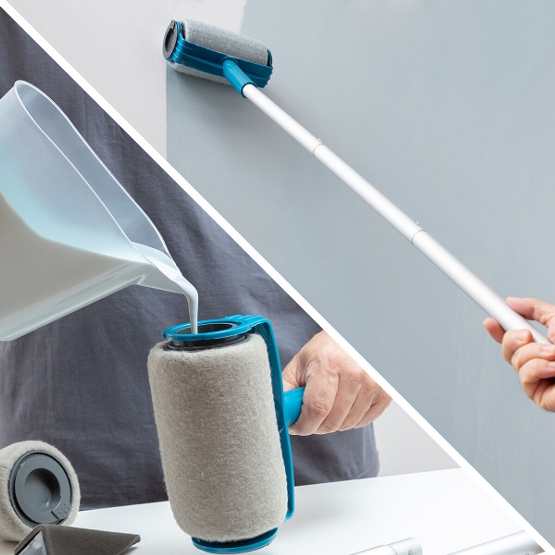 Conjunto Rolos de Pintura Anti-gota 8 peças  7