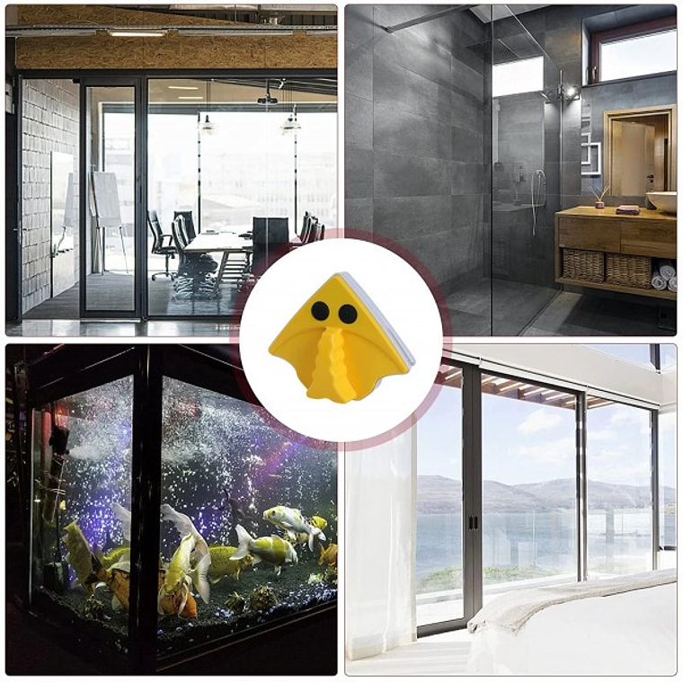 Limpa Vidros Magnético 3