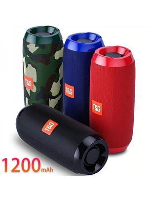Coluna Bluetooth T&G 1200 mAh TG116
